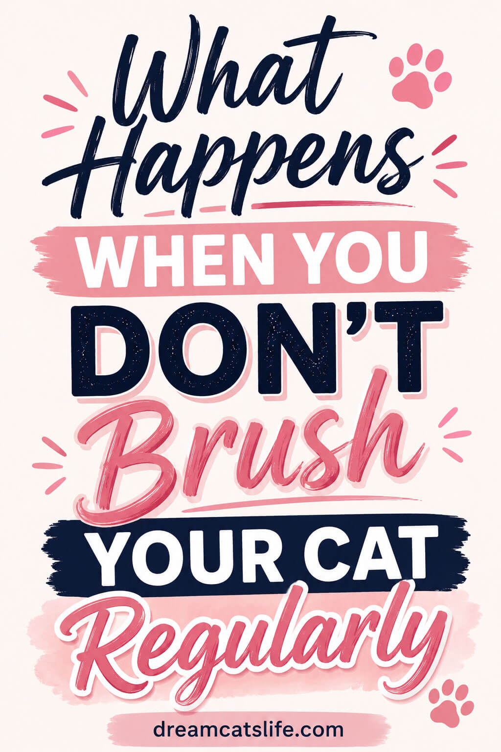 What Happens When You Don't Brush Your Cat Regularly