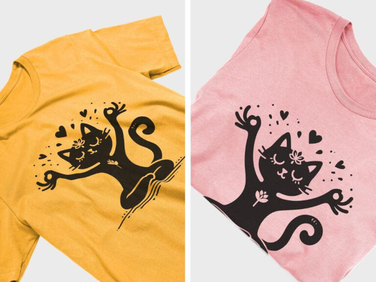 Meditating Cat T-shirt