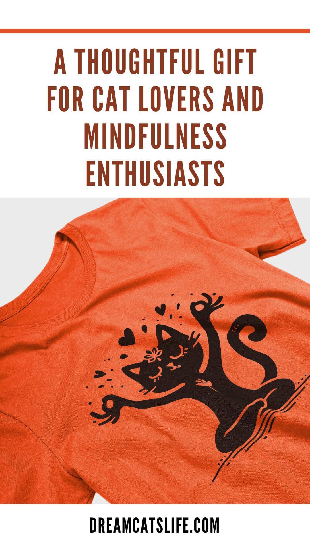 Yoga Cat T-shirt Gift