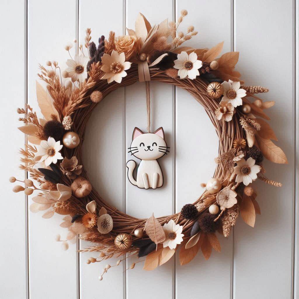 Cat Inspired Wreaths