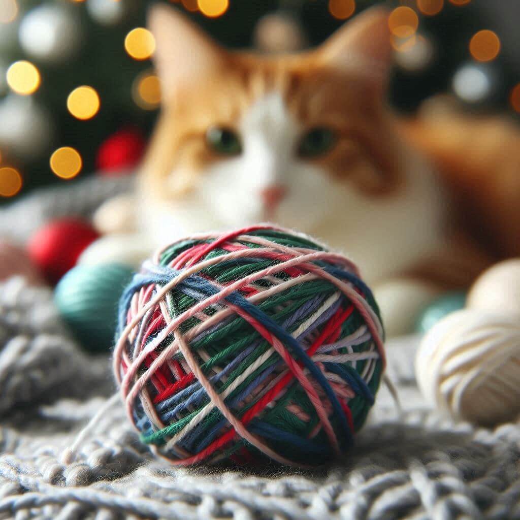 Sparkly Jingle Ball Cat Toy