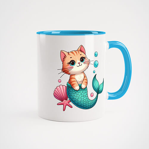 Cat Mermaid - Ceramic Mug