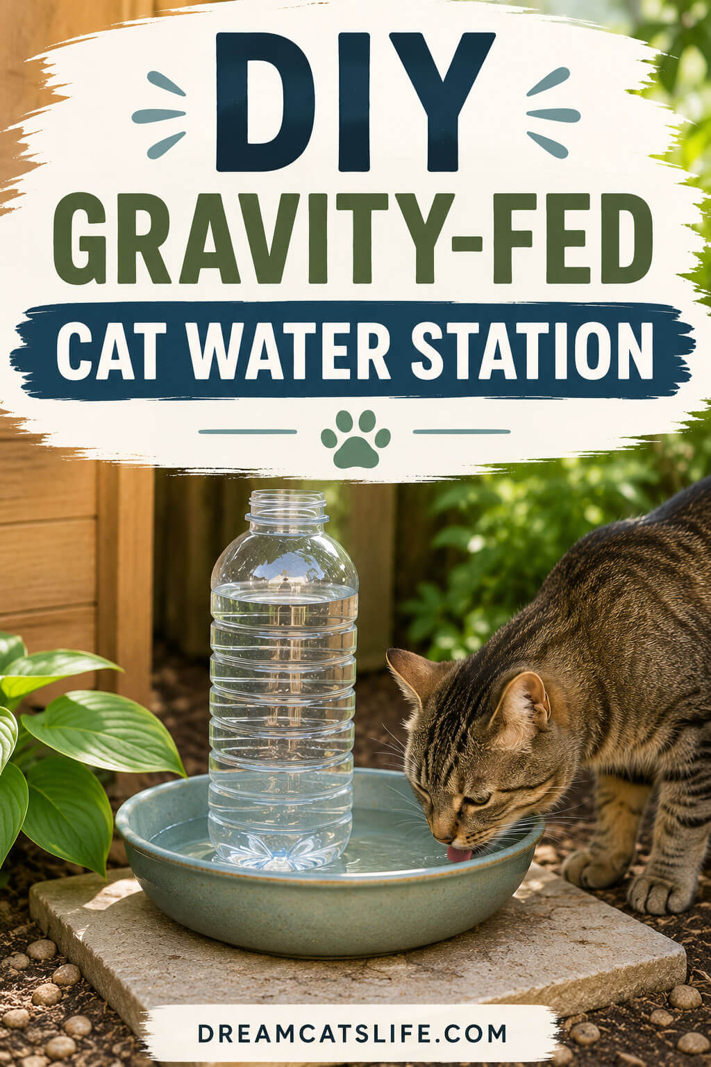 DIY Cat Water Station