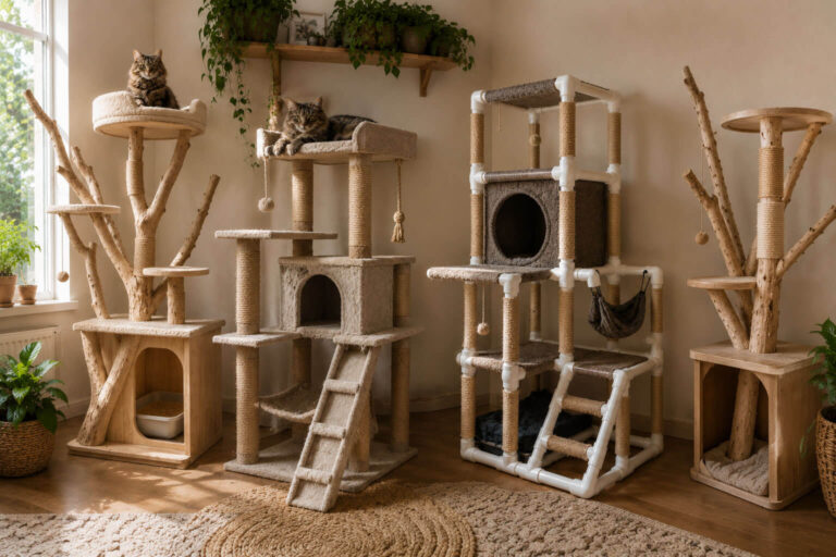 4 Super Cool DIY Cat Tree Ideas