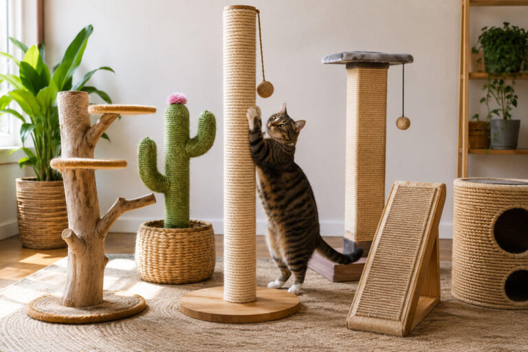 Build a DIY Cat Scratching Post