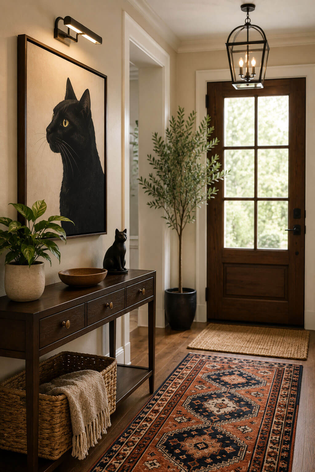 Entryways Cat Art