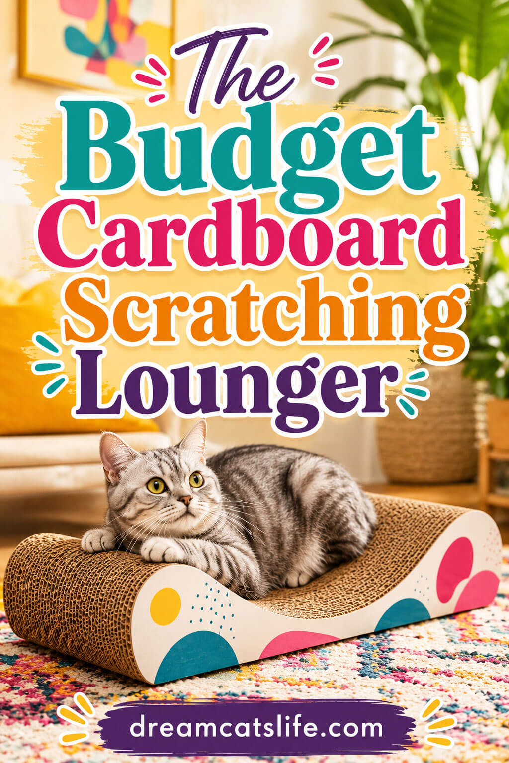 The Budget Cardboard Scratching Lounger