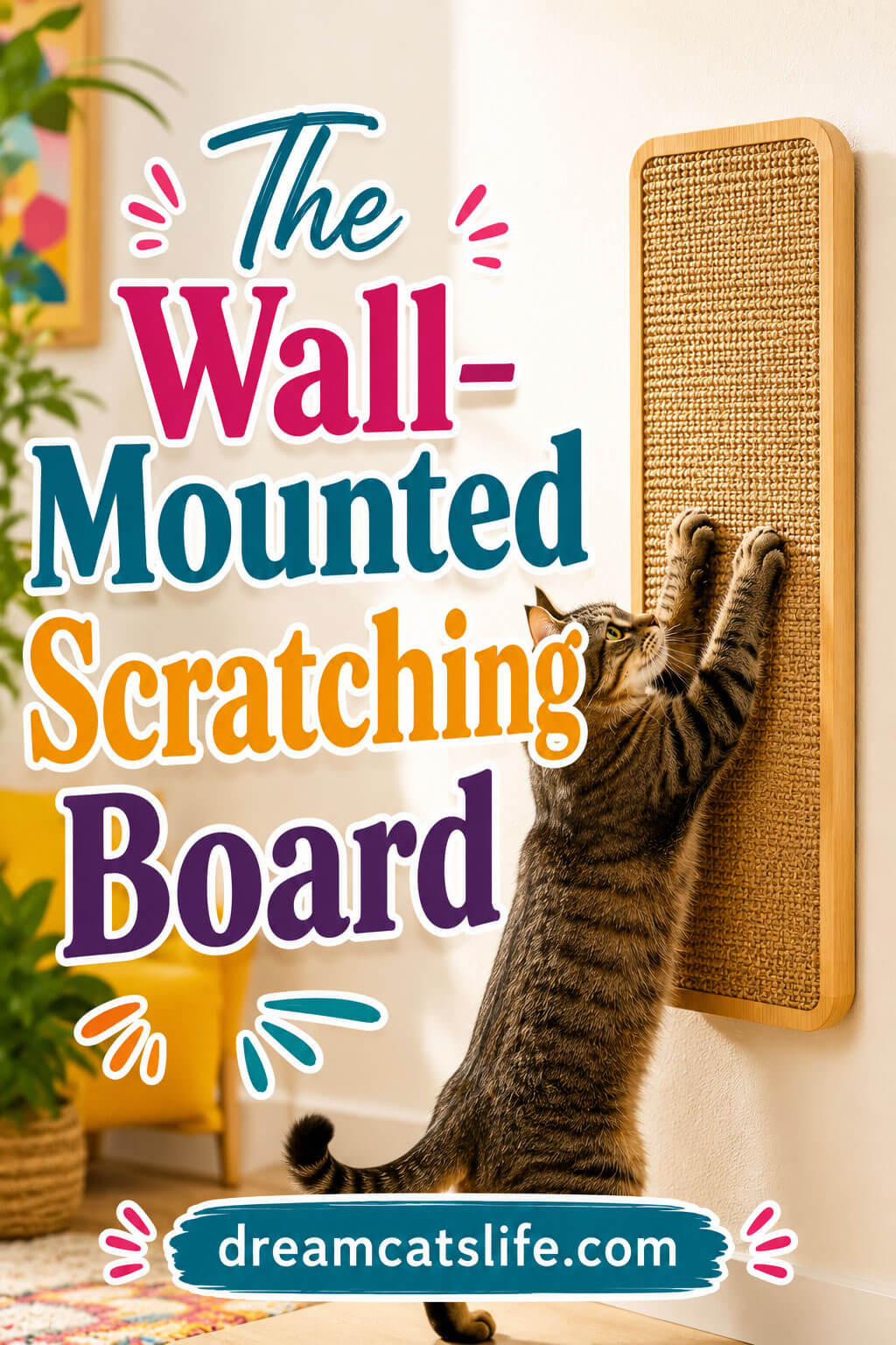 The Wall-Mounted Scratching Board