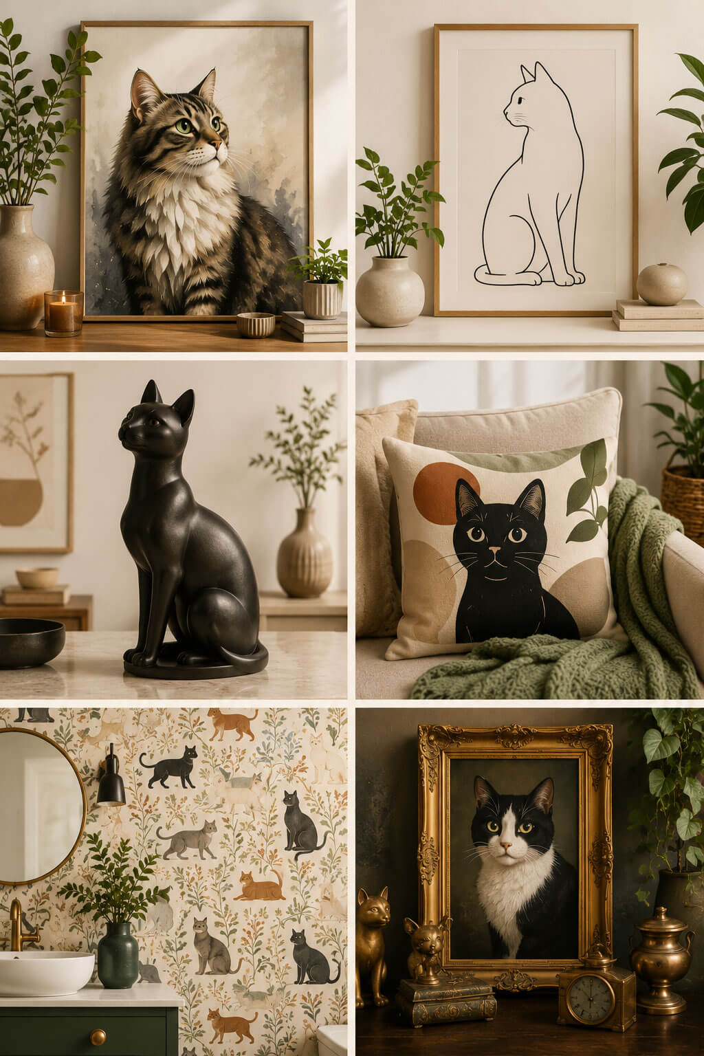 Types of Cat Art to Consider