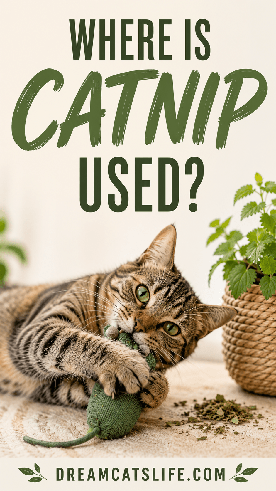 Where is Catnip Used