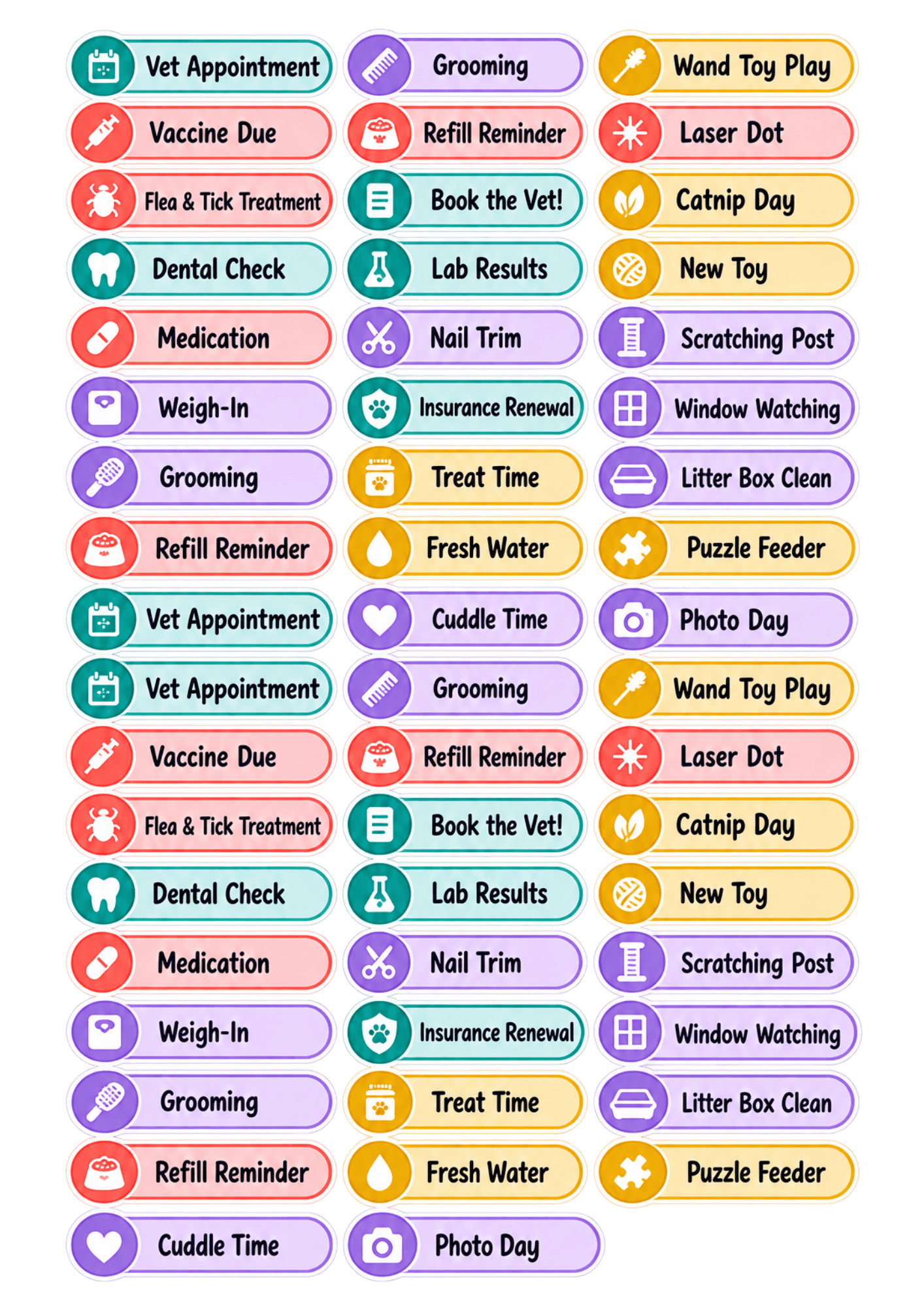 Mini Labels - stickers