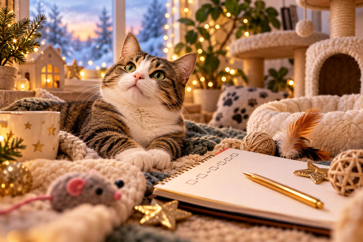 New Year’s Resolutions for Cat Owners